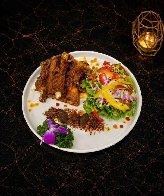 Sườn heo nướng Ấn Độ