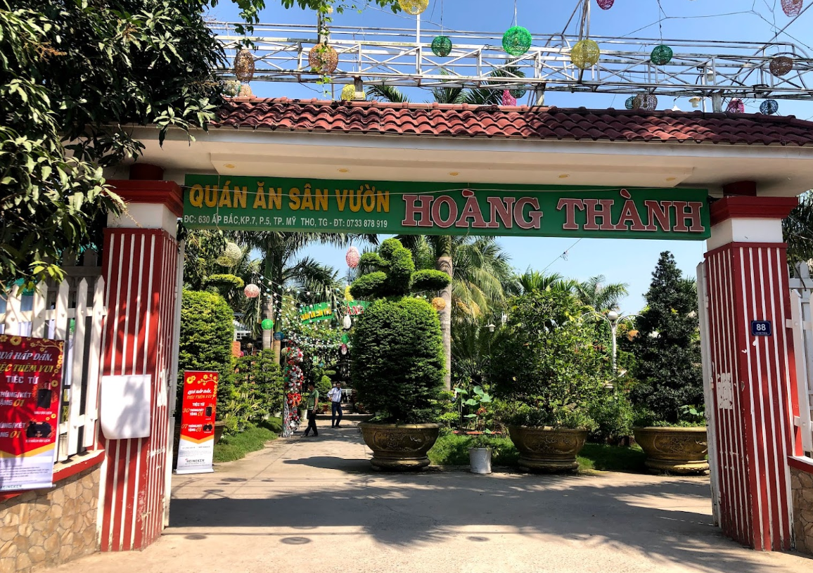 Nhà hàng sân vườn Hoàng Thành tại Mỹ Tho